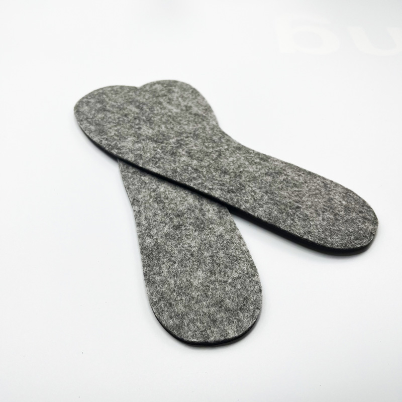 Warm felt sweat-absorbent felt insole