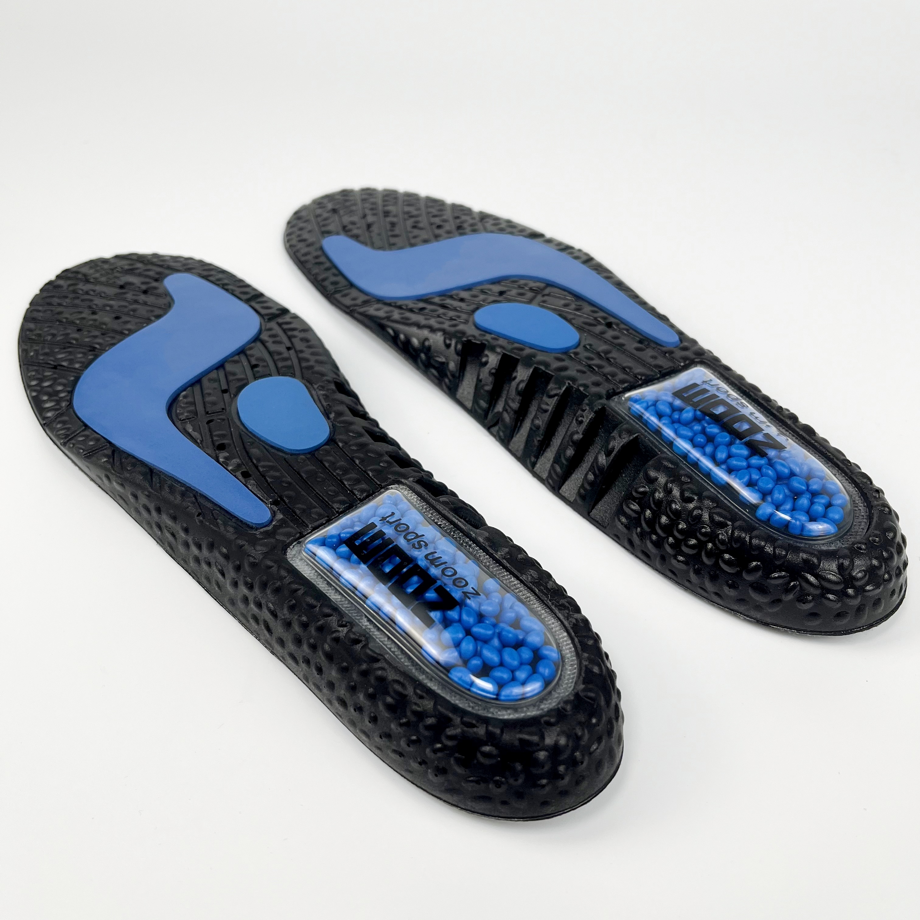 EVA air cushion shock absorbing high elasticity massage  sports insoles