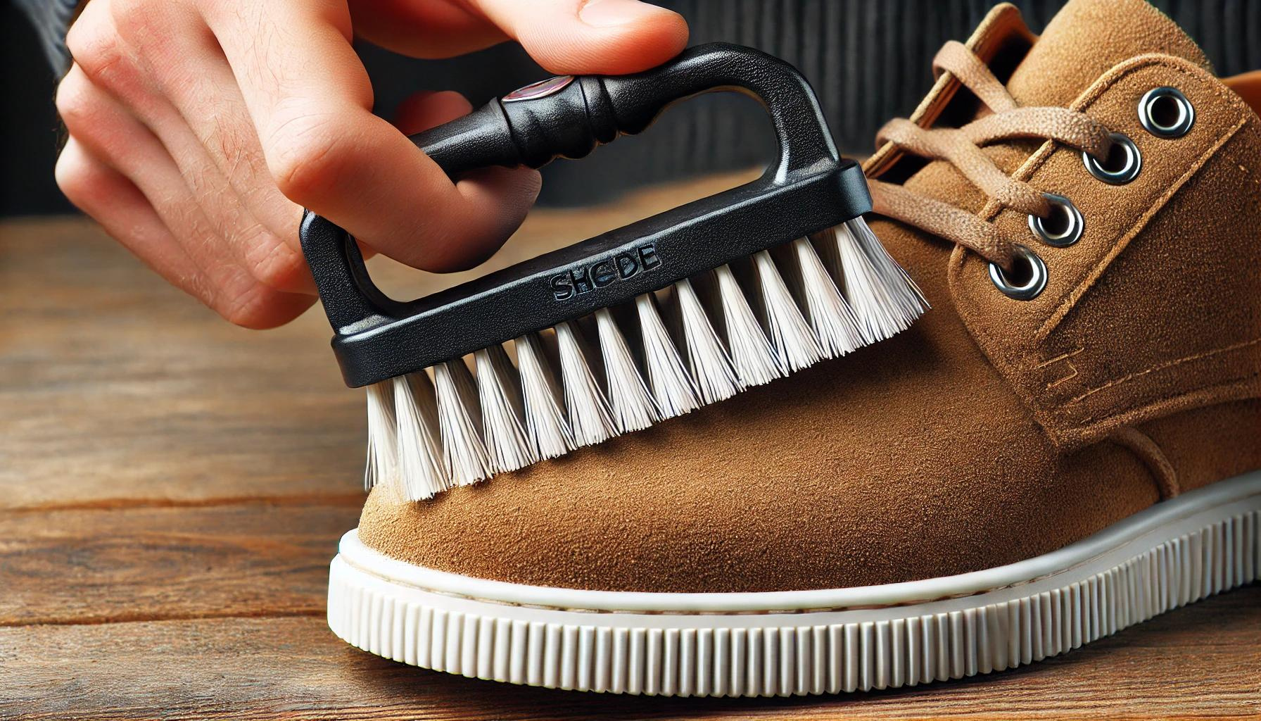 suede shoe brush